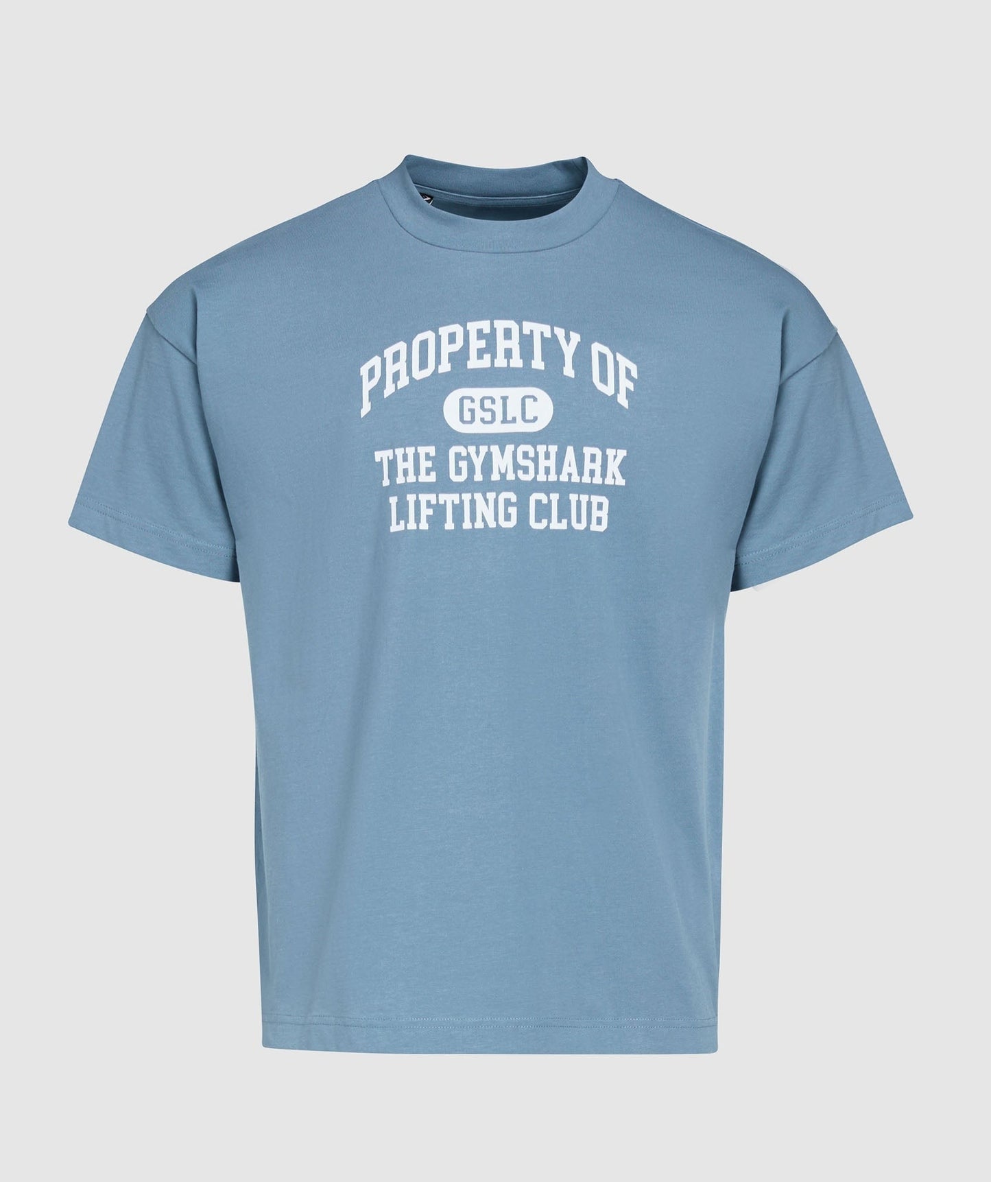 Gymshark Property Of T-Shirt - Faded Blue