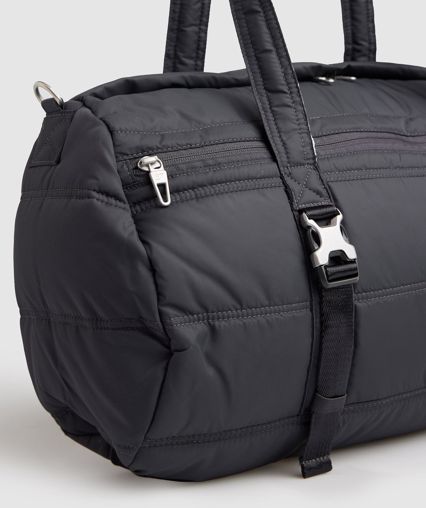 Gymshark Lifestyle Barrel Bag - Onyx Grey