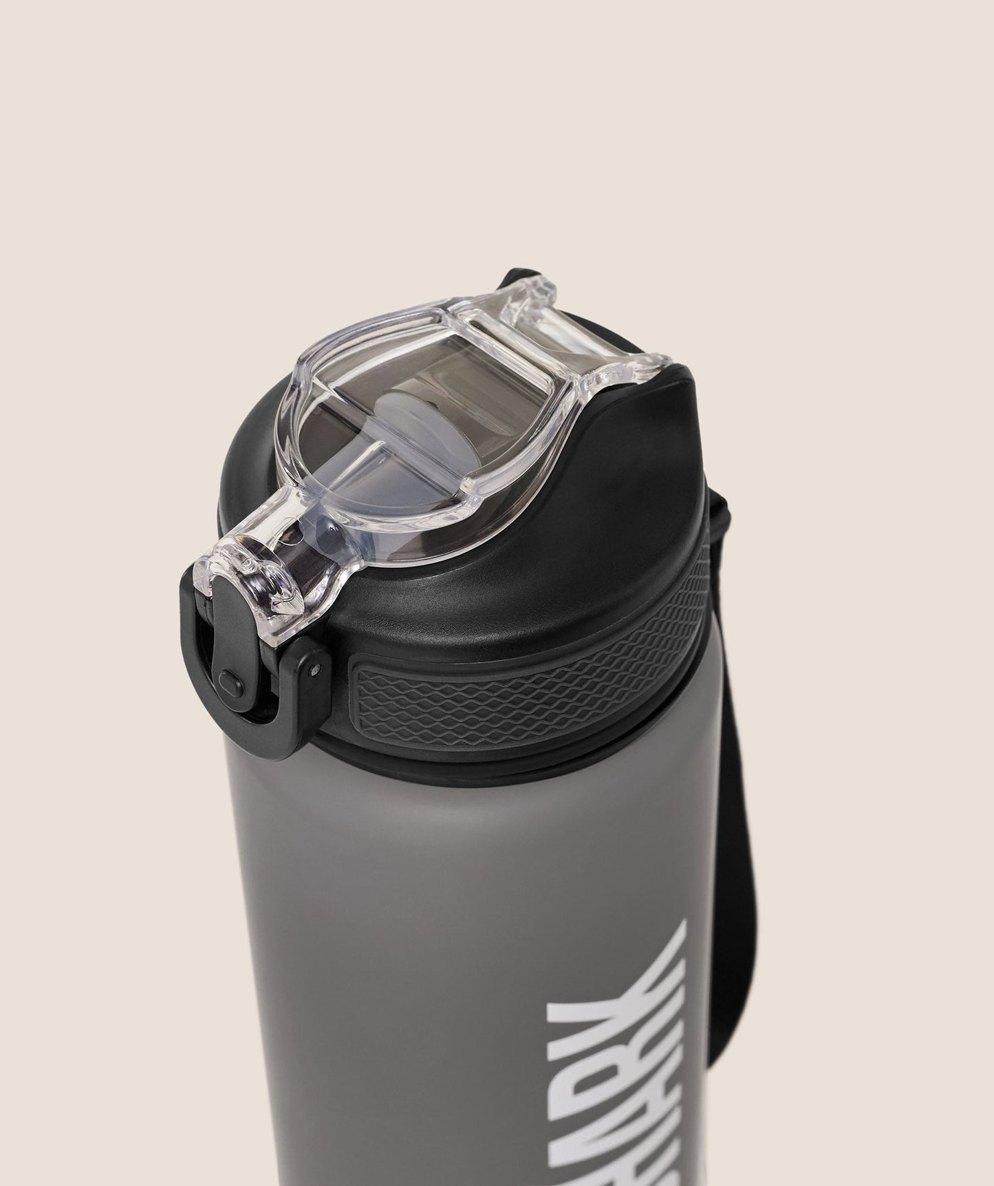Gymshark Sports Bottle With Straw - GS Black