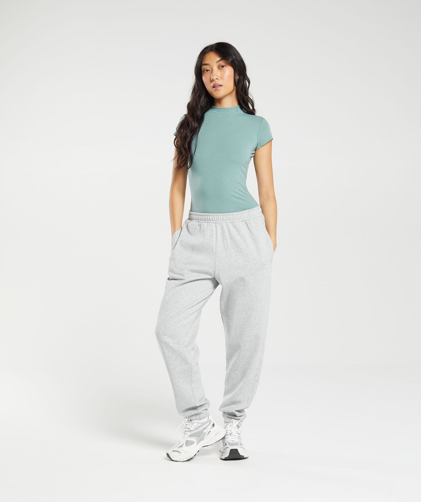 Gymshark Jersey Body Fit T-Shirt - Duck Egg Blue