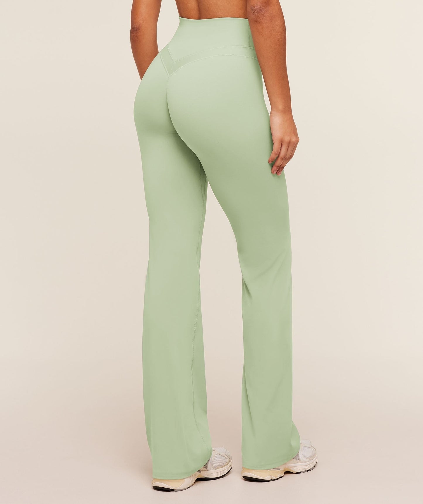 Gymshark Whitney Tall Flared Legging - Haze Green