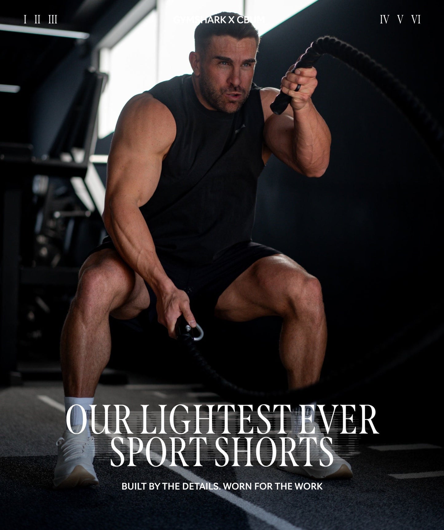 Gymshark x CBUM Short - Greyed Purple