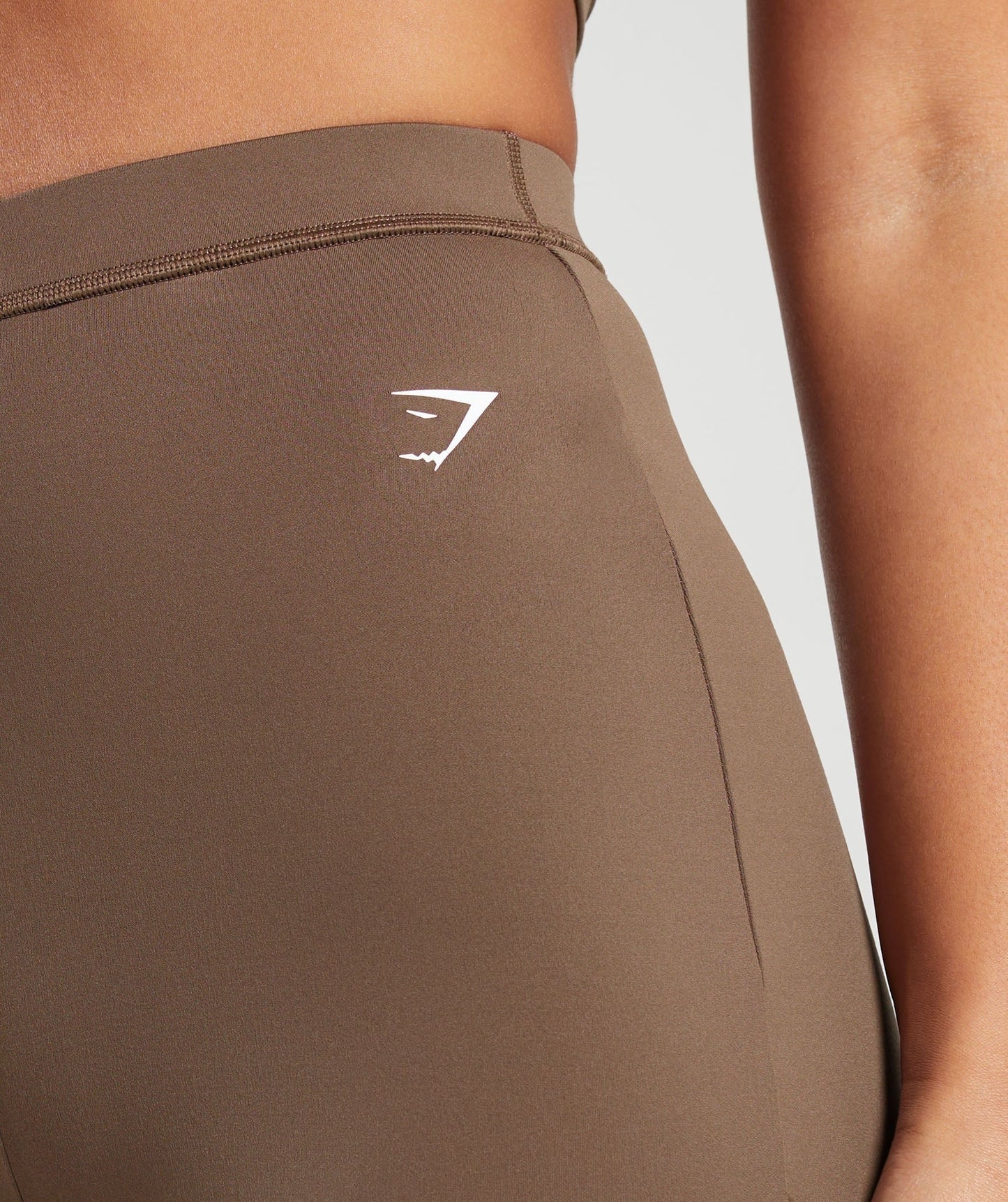 Gymshark Everyday Regular Flared Leggings - Soft Brown