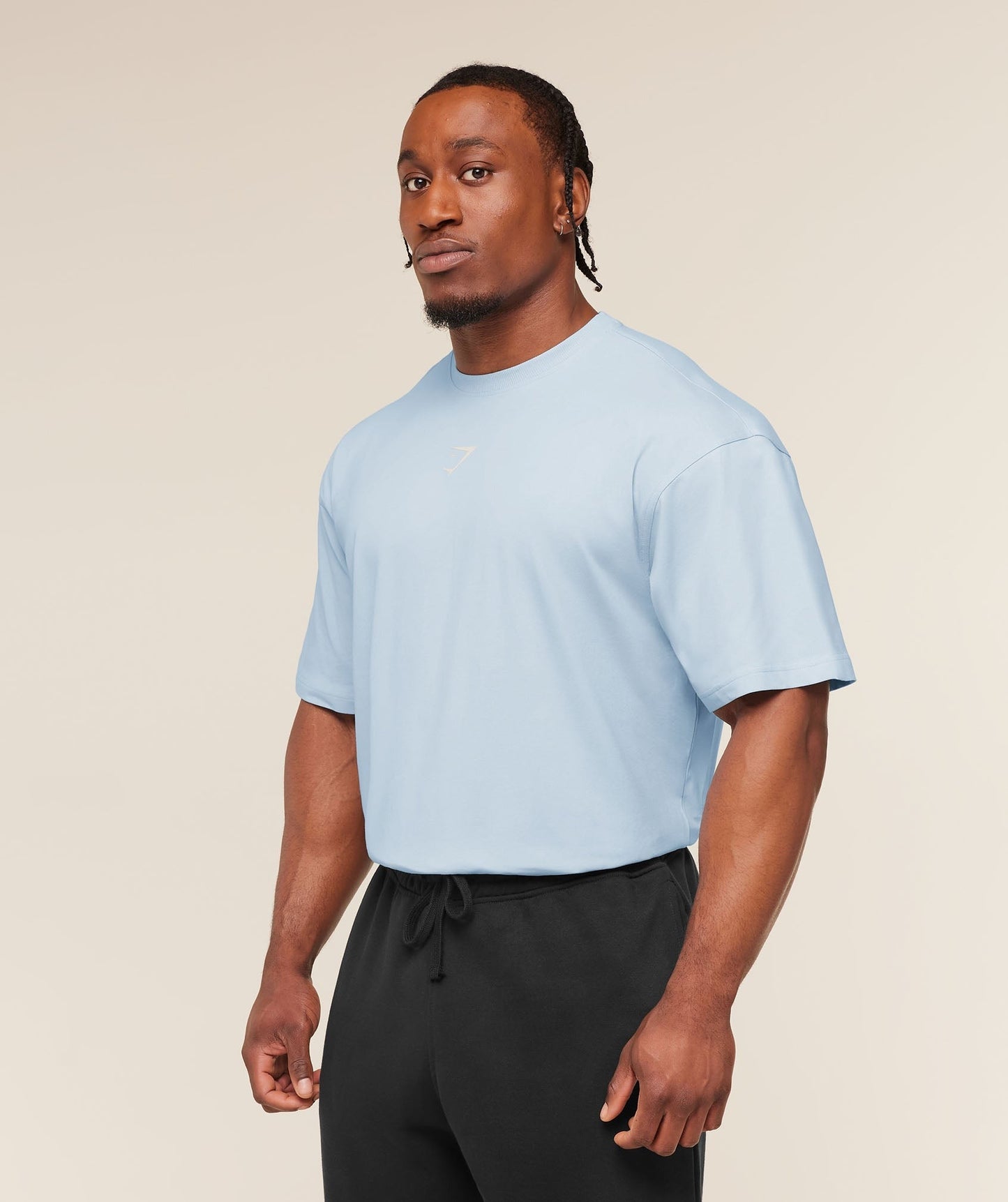 Gymshark Power T-Shirt - Chilled Blue