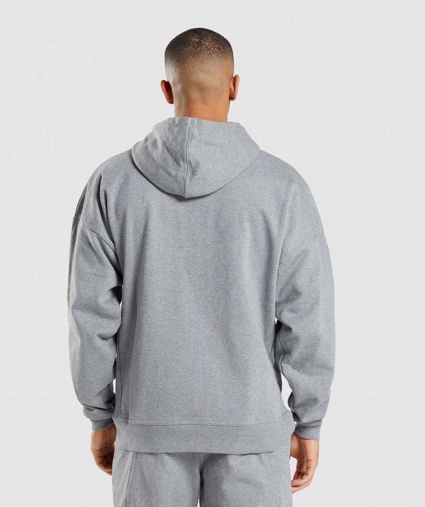 Gymshark Essential Zip Up Hoodie - Charcoal Marl