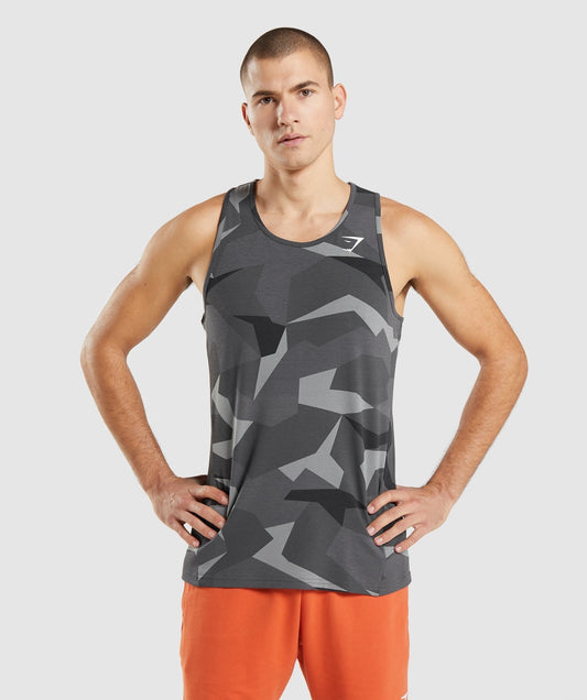 Gymshark Critical Tank - Black Print