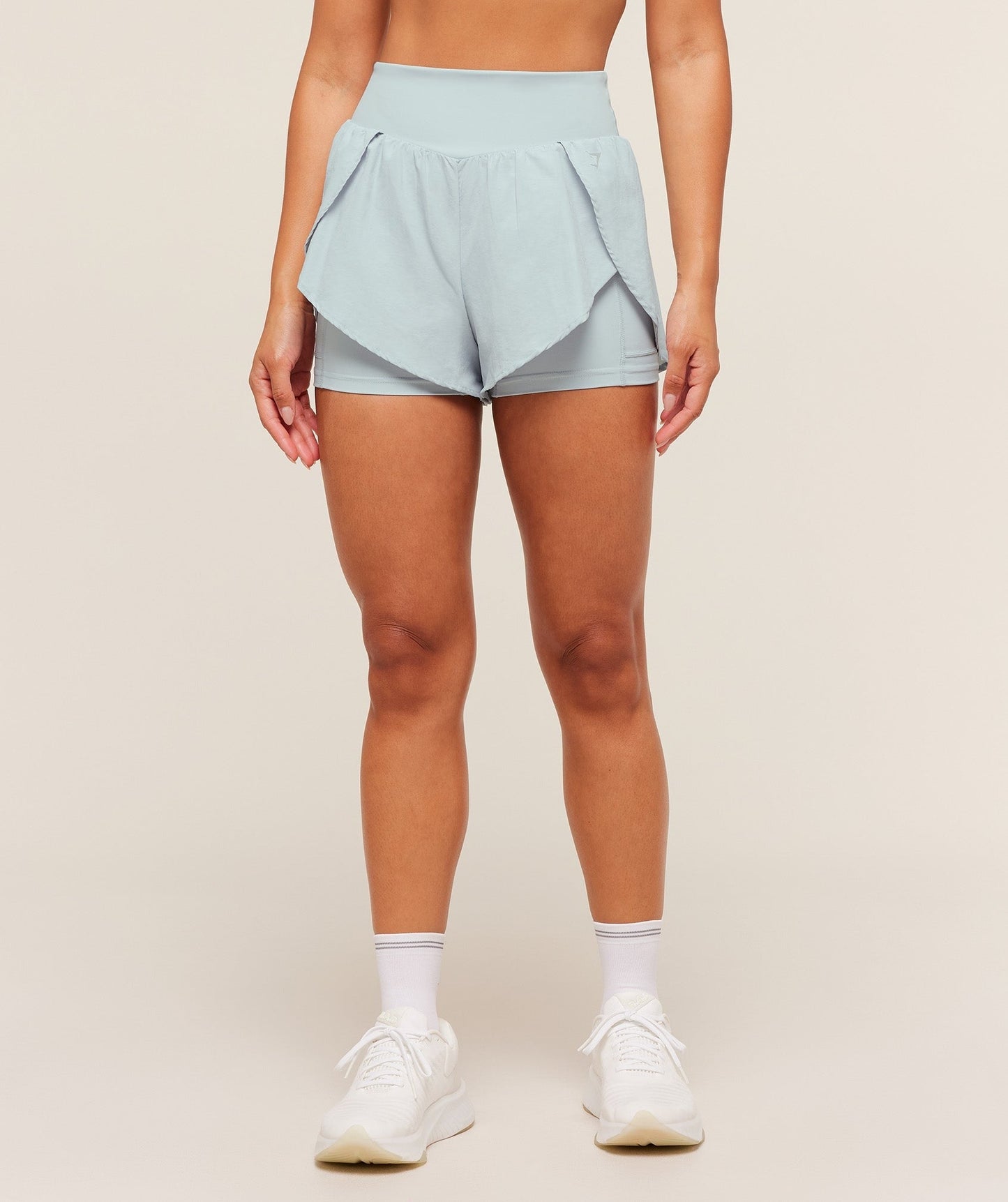 Gymshark Running 2-in-1 Shorts - Smoke Blue