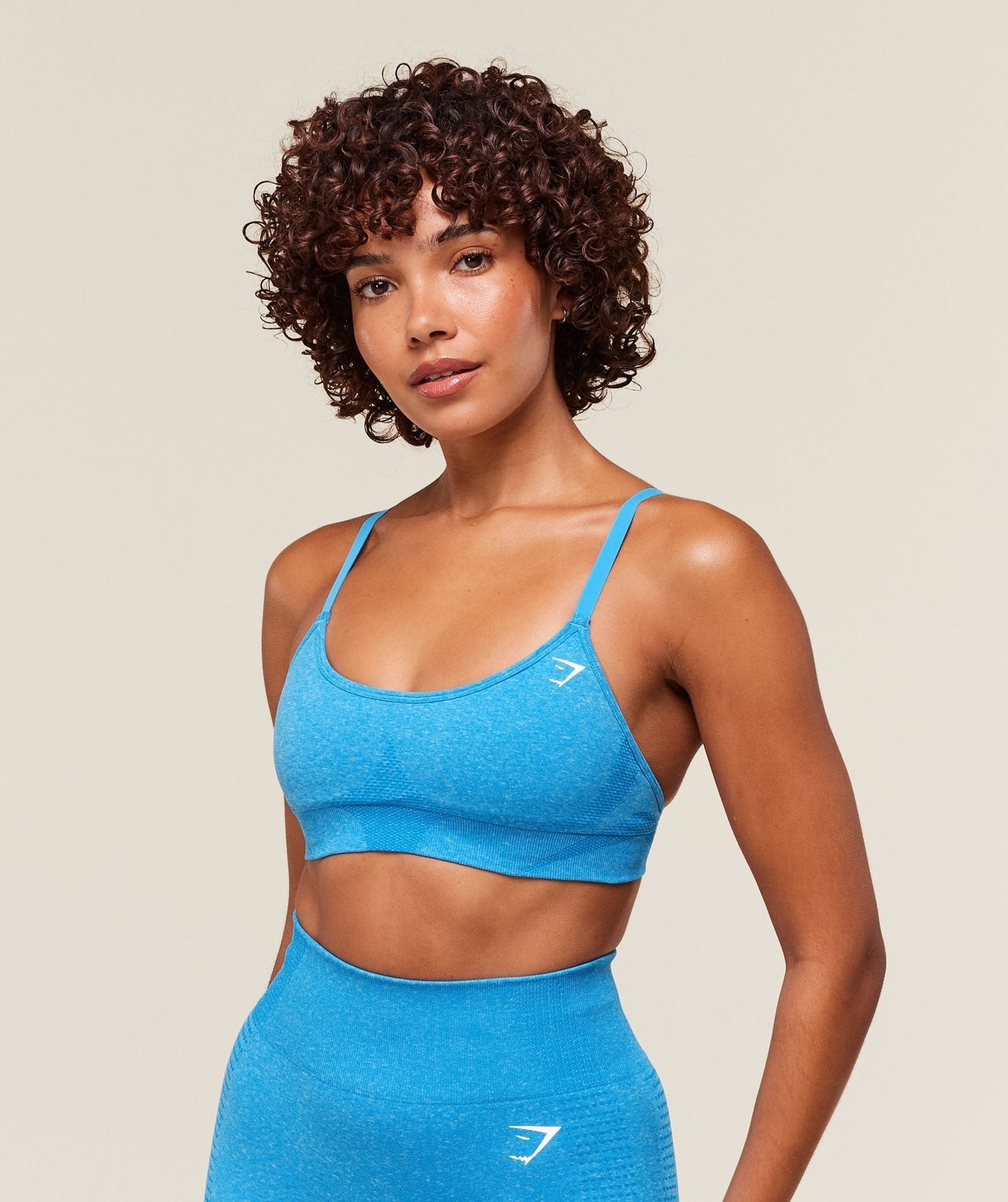 Gymshark Vital Sports Bra - Electric Blue Marl