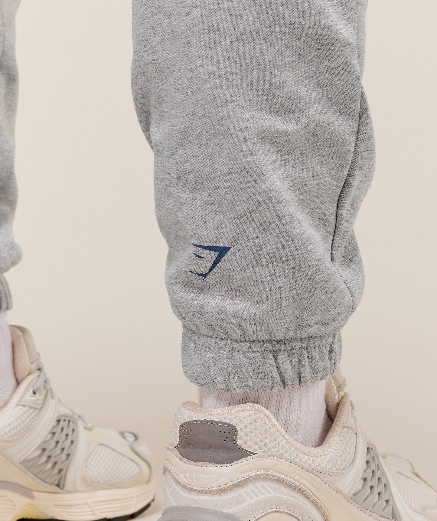 Gymshark Lifting Club Graphic Joggers - Light Grey Core Marl