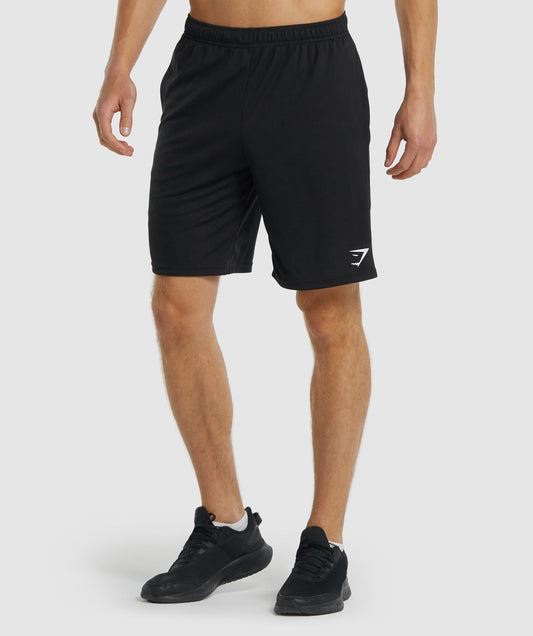 Gymshark Arrival Knitted 9" Shorts - Black