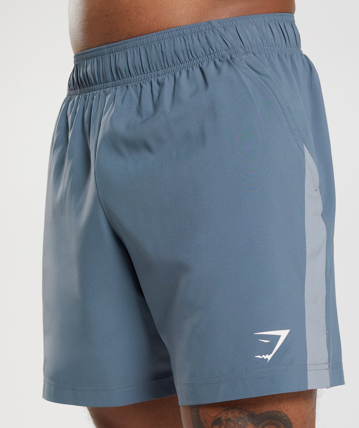 Gymshark Sport 7" Shorts - Evening Blue/Drift Grey