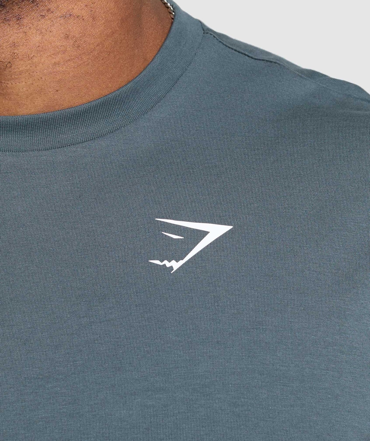 Gymshark Essential Oversized T-Shirt - Titanium Blue
