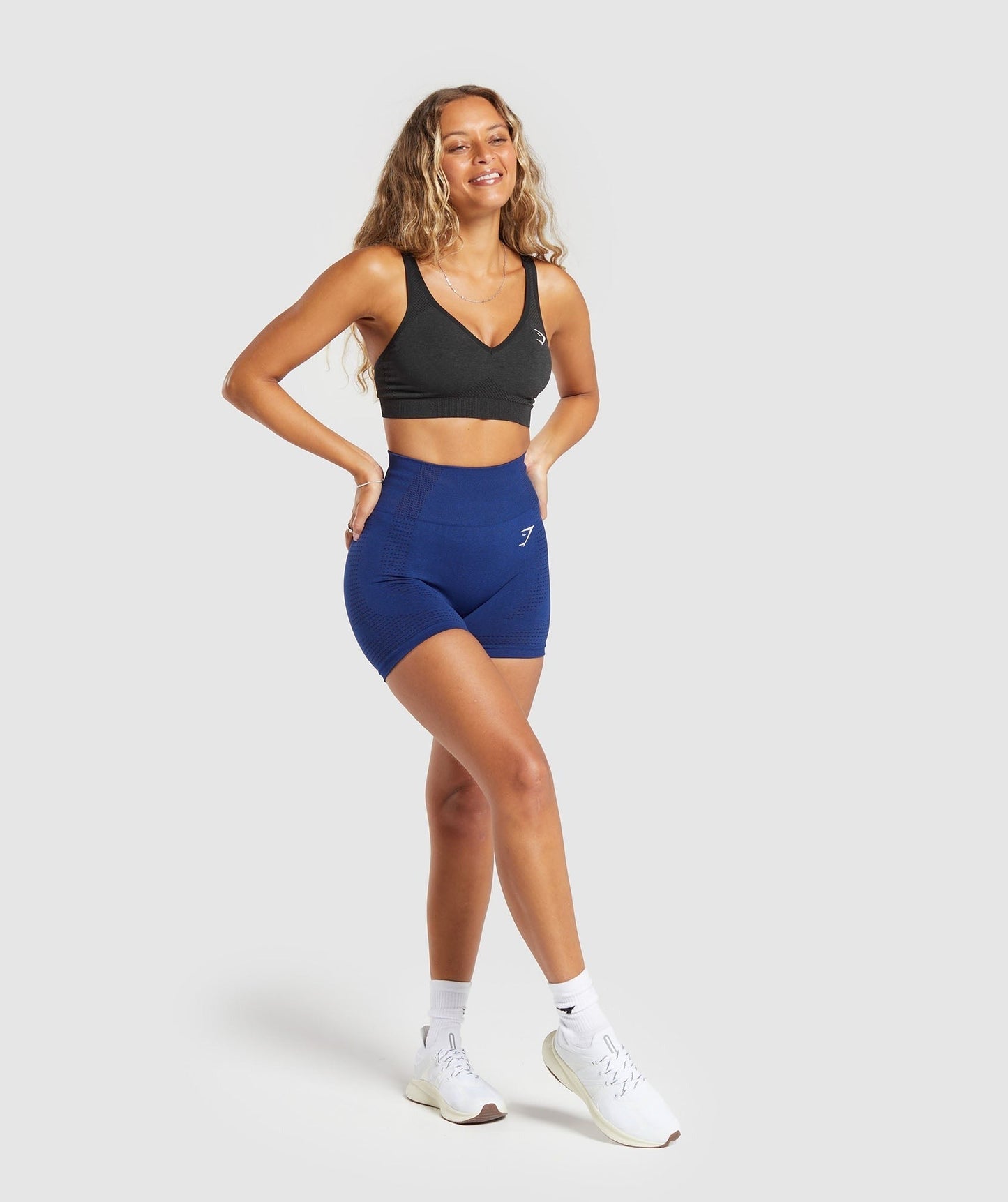 Gymshark Vital Seamless Shorts - Stellar Blue Marl