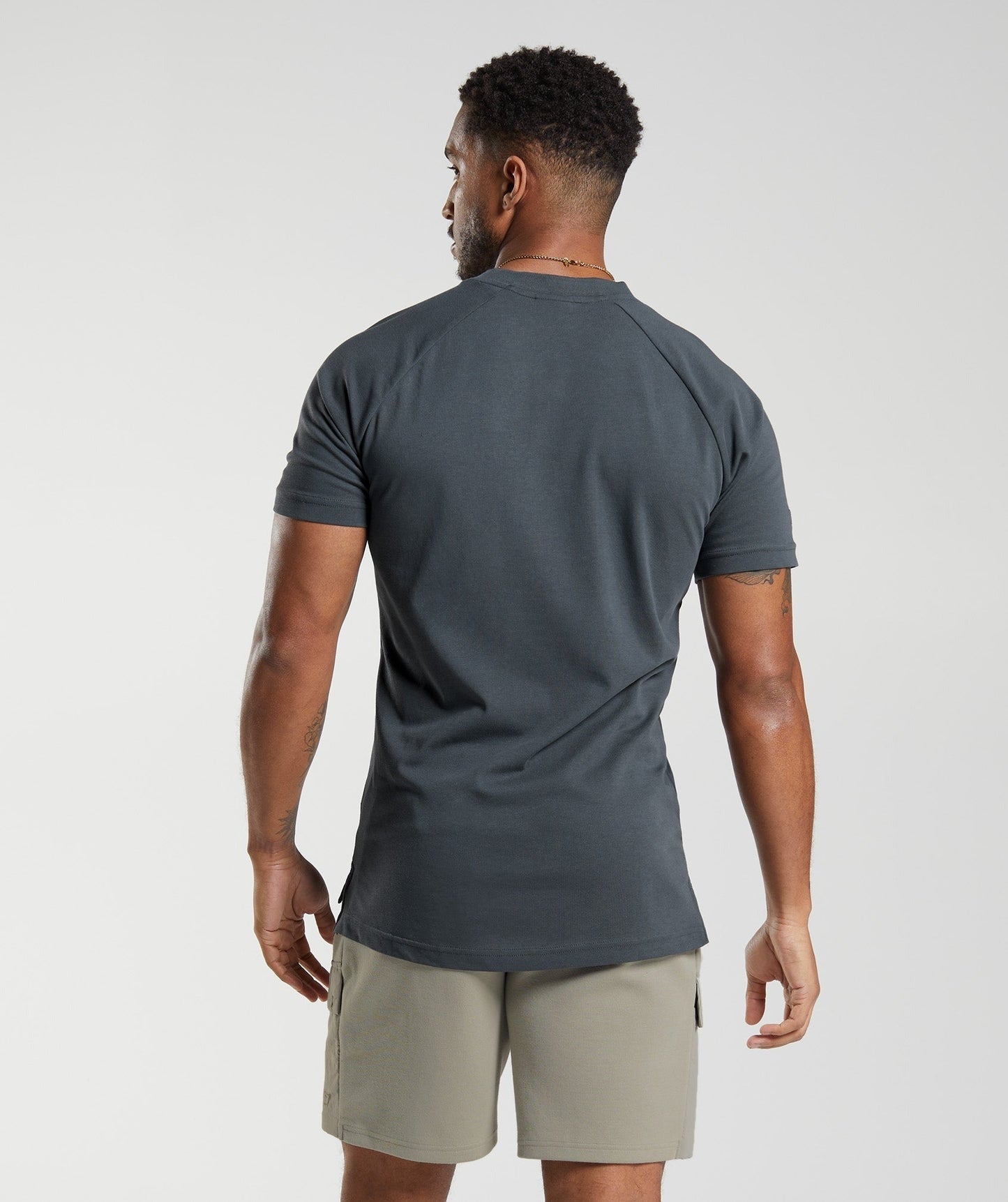 Gymshark Rest Day Commute Polo Shirt - Cosmic Grey