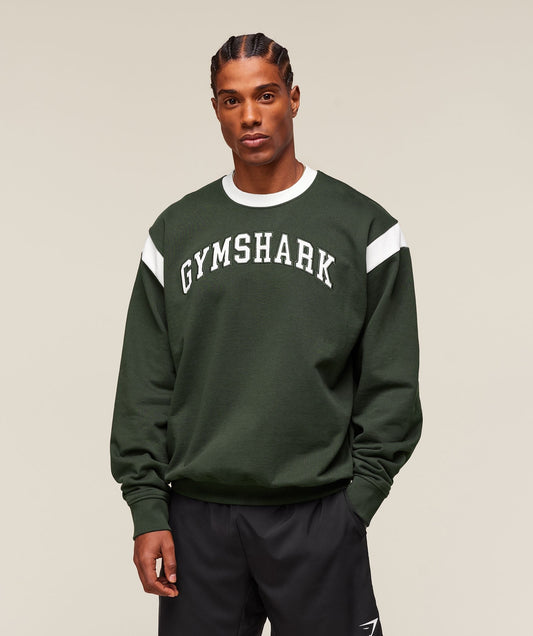 Gymshark GSLC Crew - Trail Green