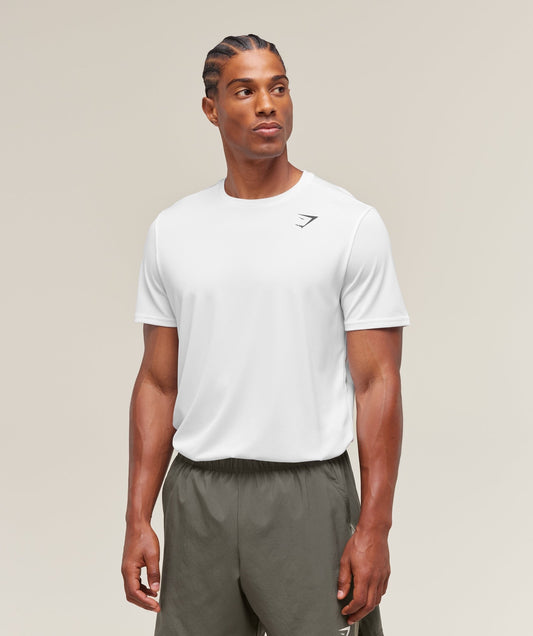 Gymshark Arrival T-Shirt - White