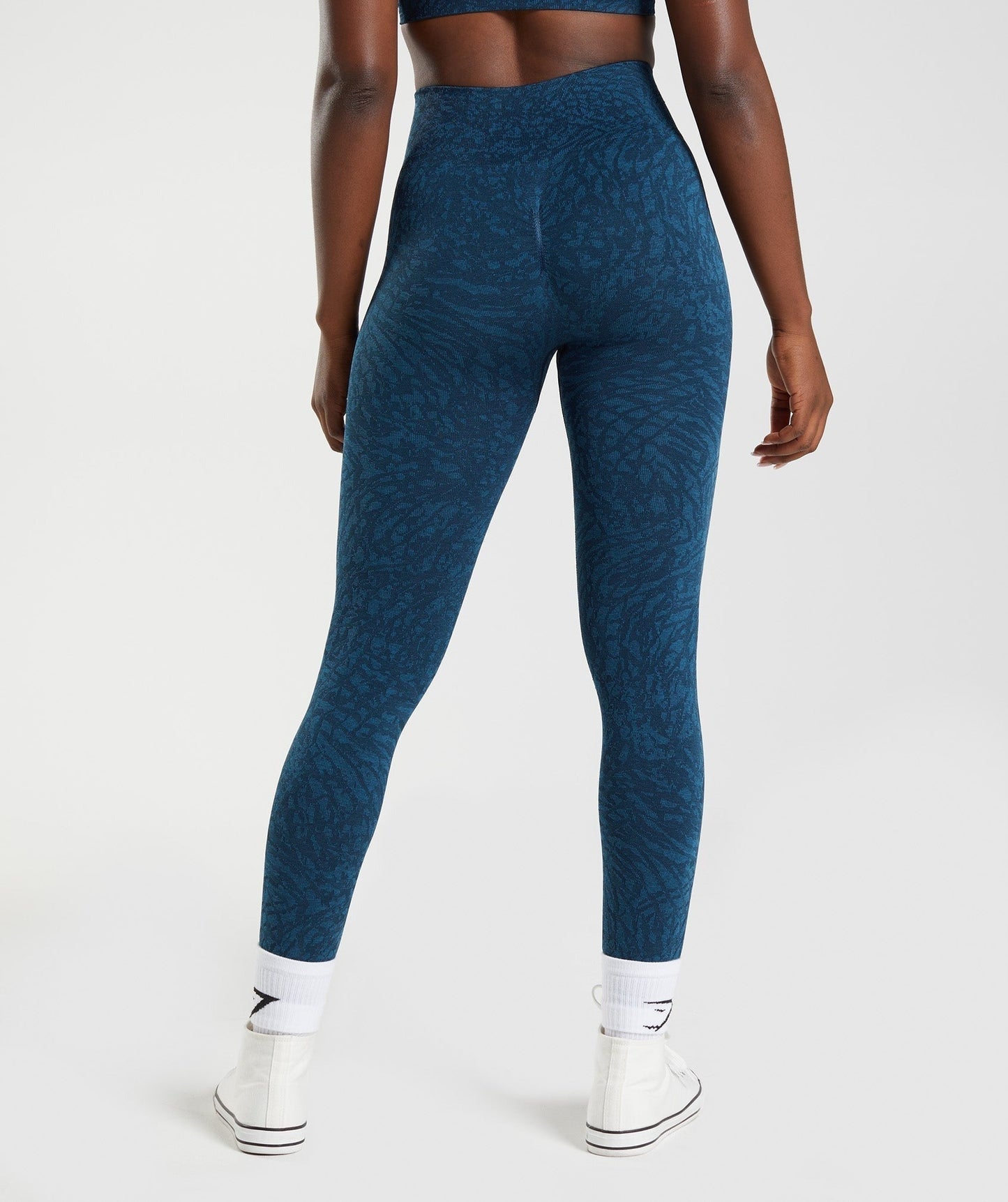Gymshark Adapt Animal Seamless Leggings - Wild | Navy
