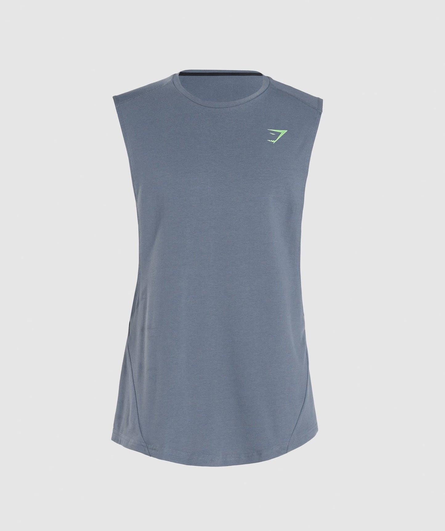 Gymshark Bold Drop Arm Tank - Evening Blue