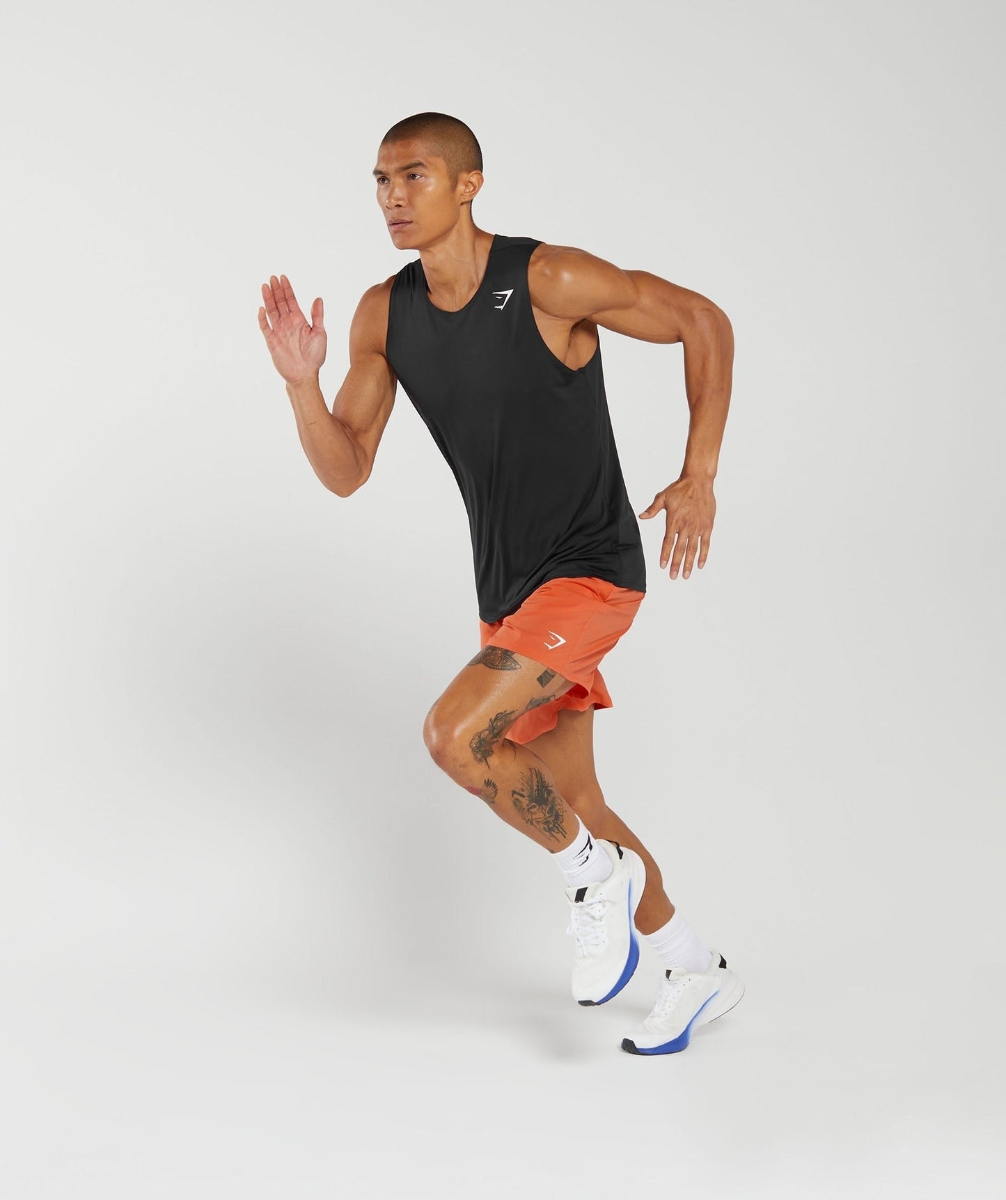 Gymshark Arrival 7" Shorts - Ignite Orange