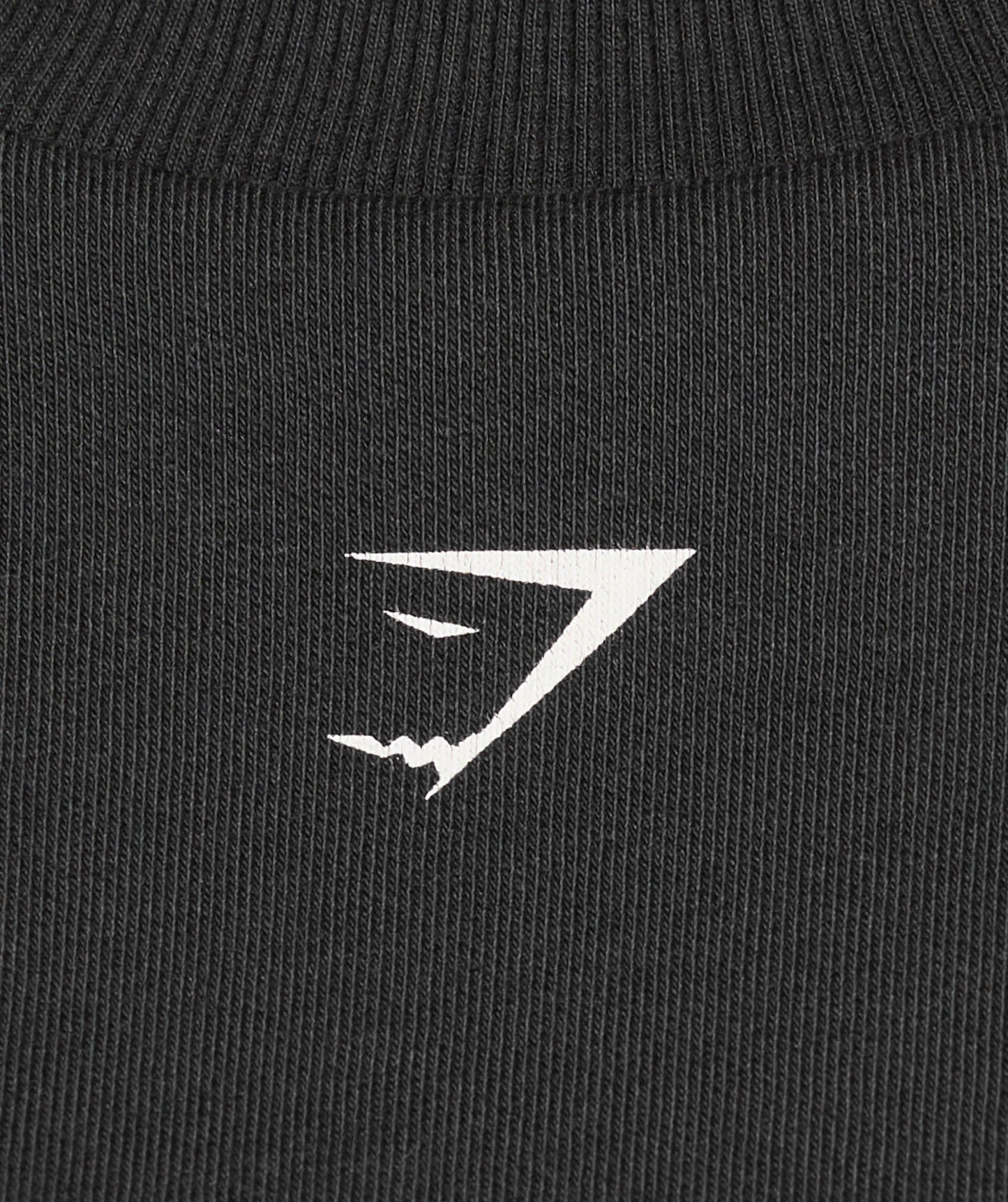 Gymshark Heavy Duty Graphic Oversized Pullover - Black