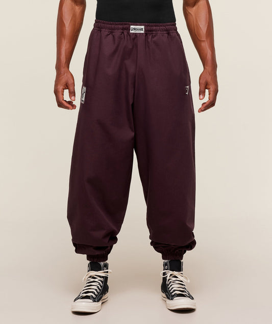 Gymshark Pumper Pants - Cherry Purple