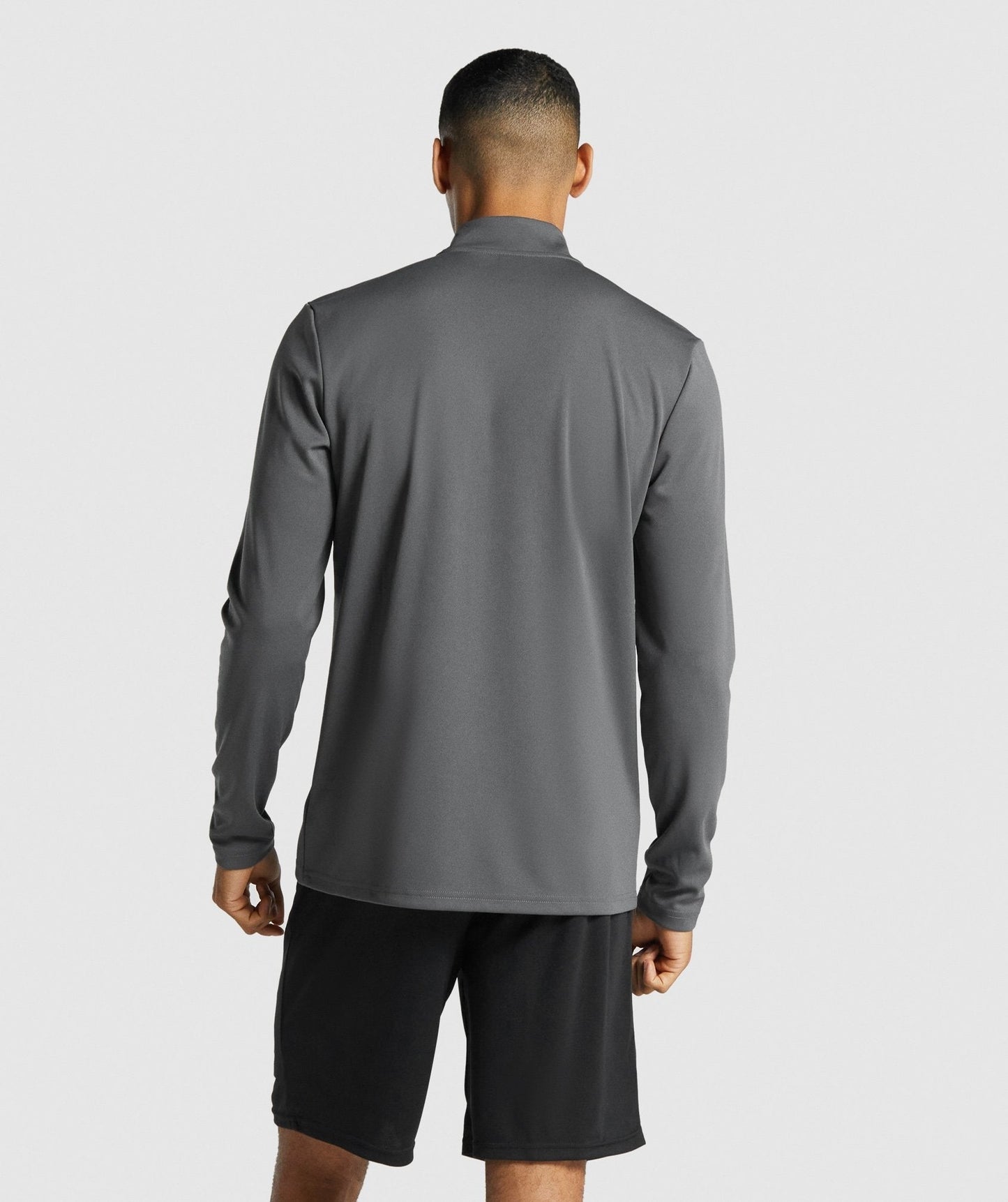 Gymshark Arrival 1/4 Zip Pullover - Charcoal