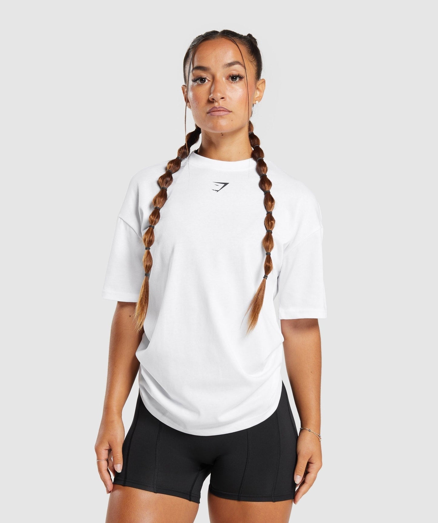 Gymshark GS Power Oversized T-Shirt - White