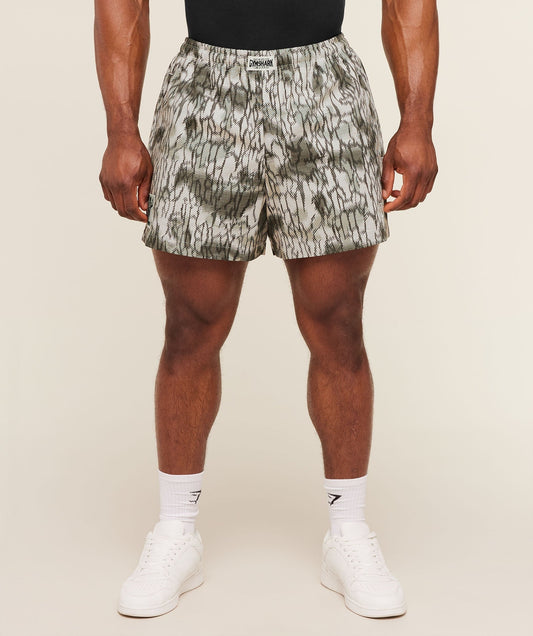 Gymshark Pumper Shorts 5" - Pebble Grey