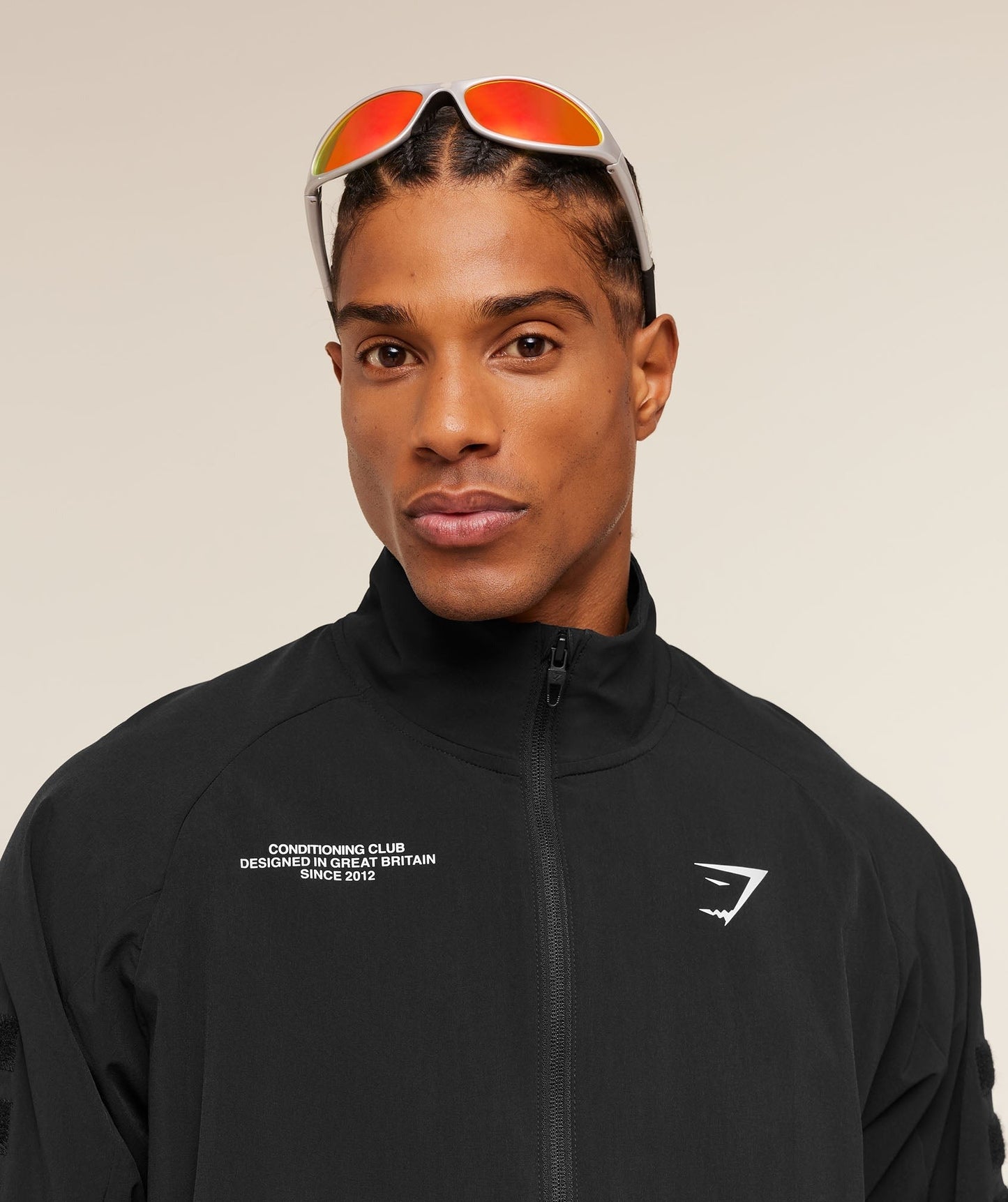 Gymshark Conditioning Club Track Patch Jacket - Black