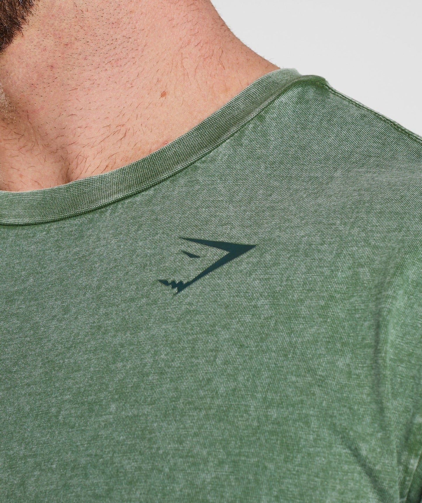 Gymshark Power Washed T-Shirt - Iguana Green