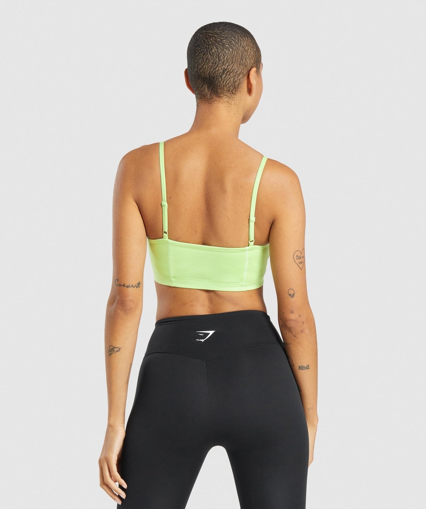 Gymshark Bandeau Sports Bra - Green