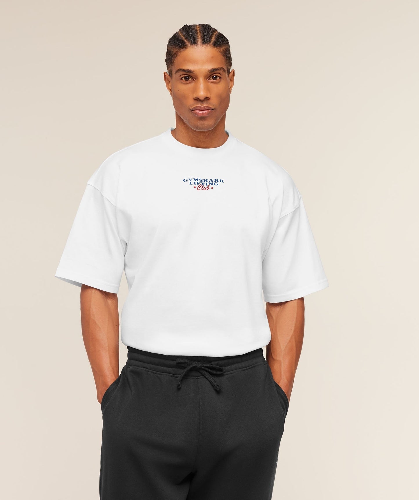 Gymshark Trophy Graphic T-Shirt - White