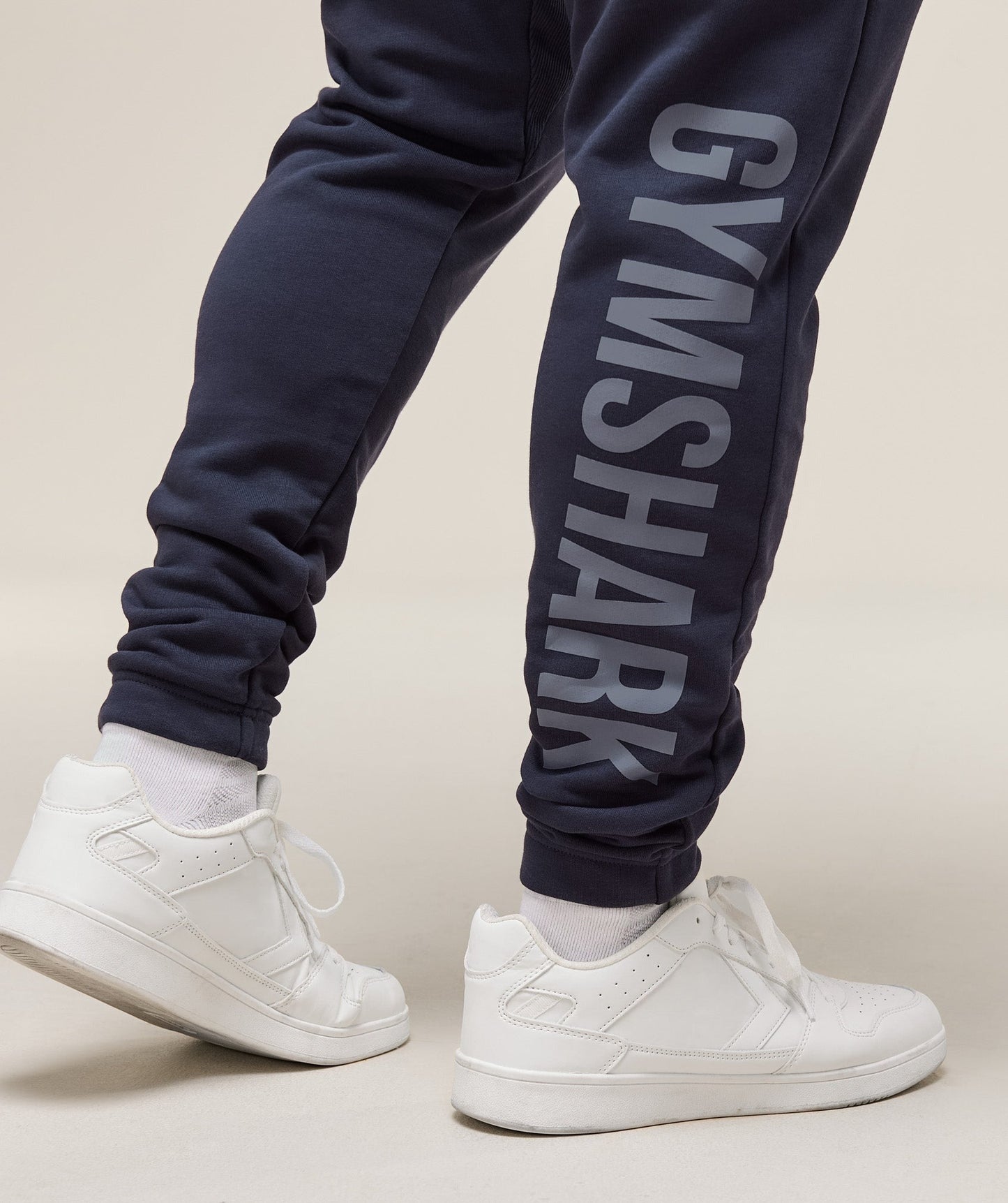 Gymshark Power Wordmark Joggers - Heavy Blue