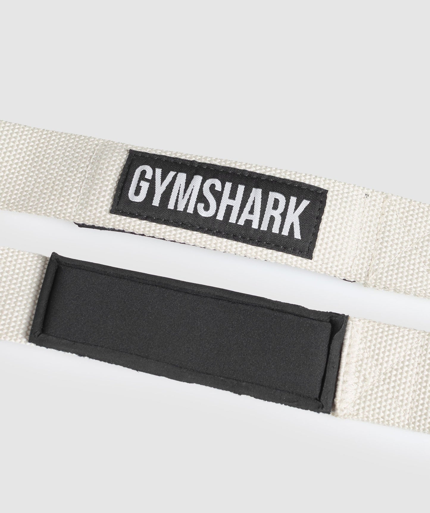 Gymshark Silicone Lifting Straps - Oat White