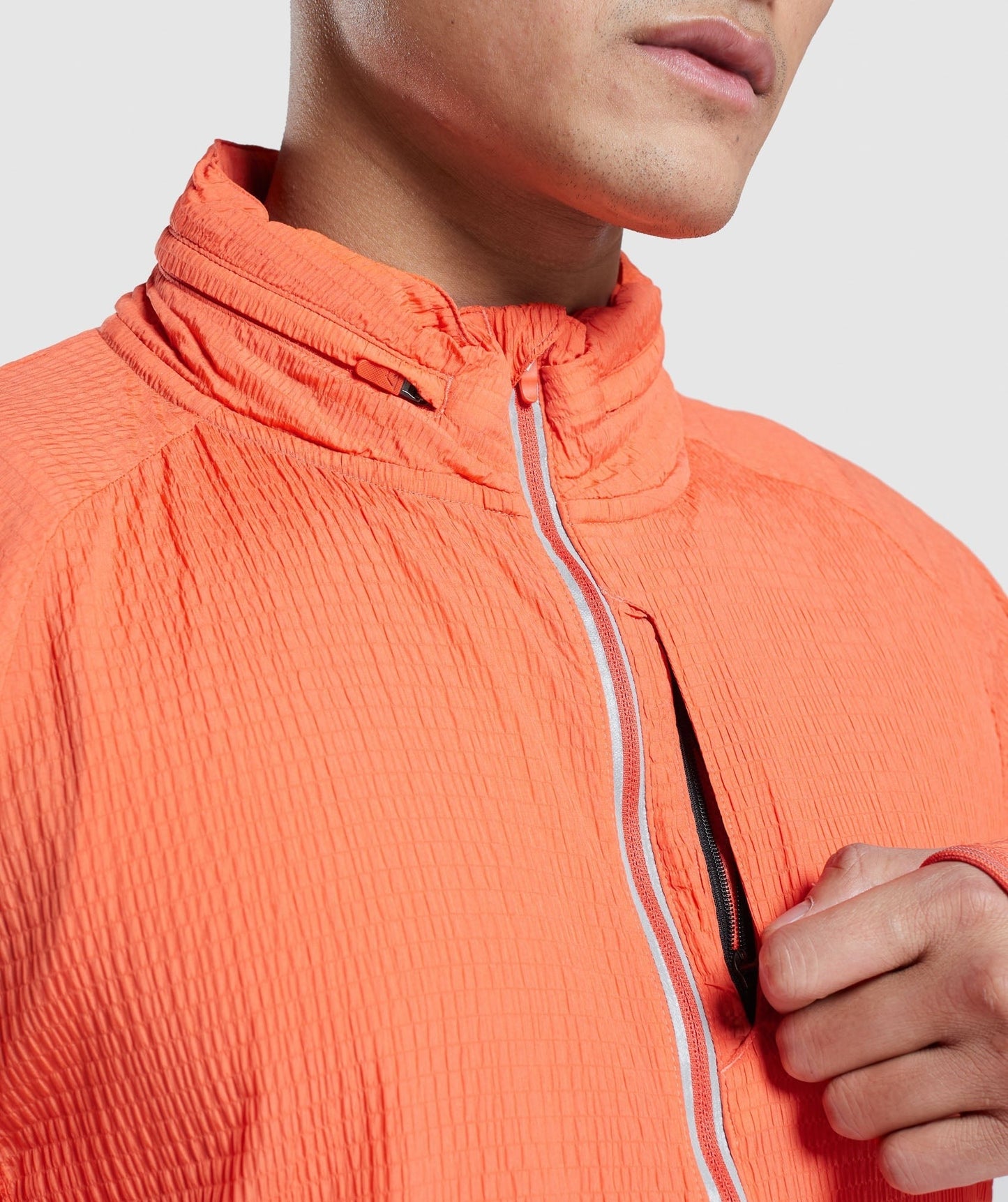 Gymshark Speed Evolve Windbreaker - Papaya Orange