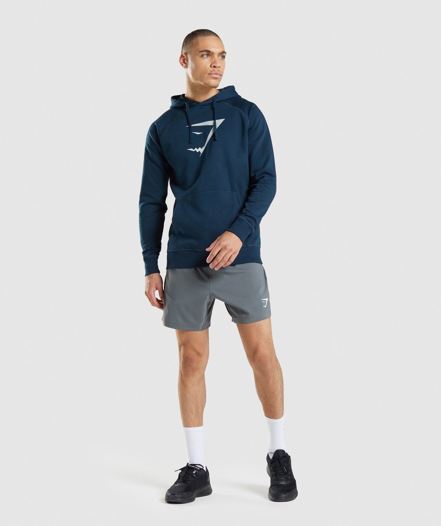 Gymshark Sharkhead Infill Hoodie - Navy