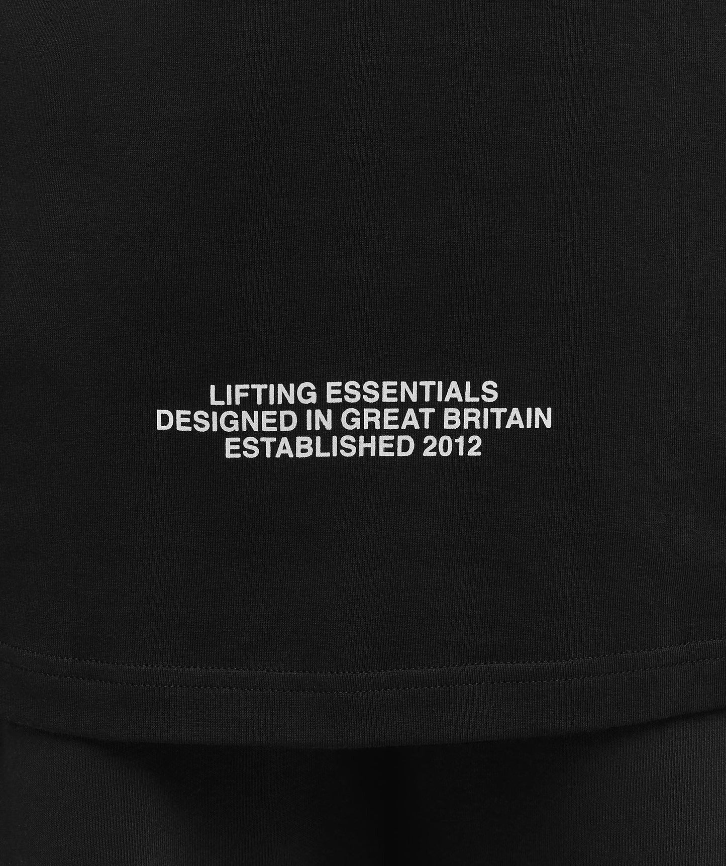 Gymshark Outline Graphic T-Shirt - Black