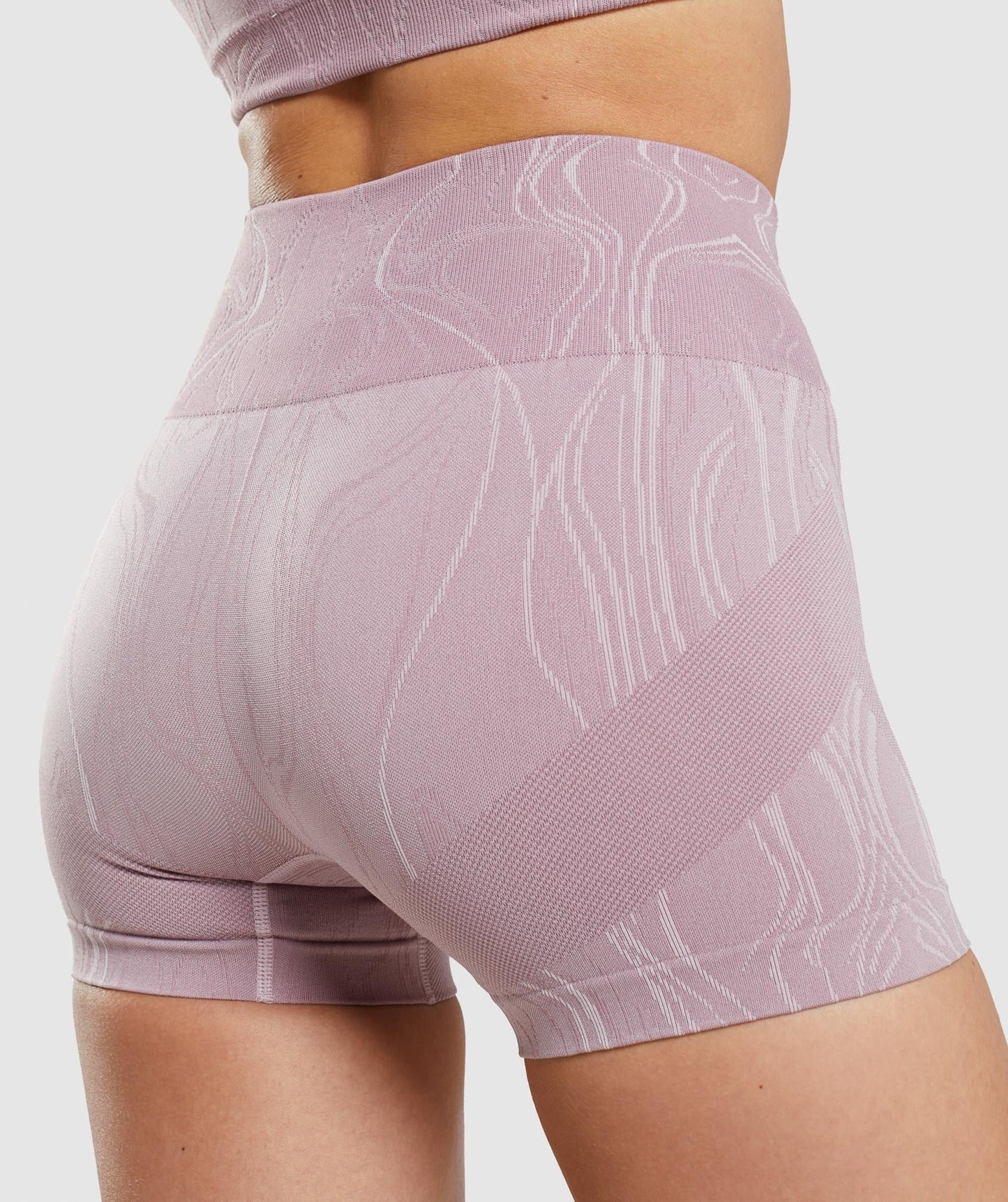 Gymshark Mercury Seamless Shorts - Light Purple