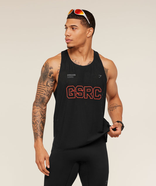 Gymshark Running Elite Race Vest - Black
