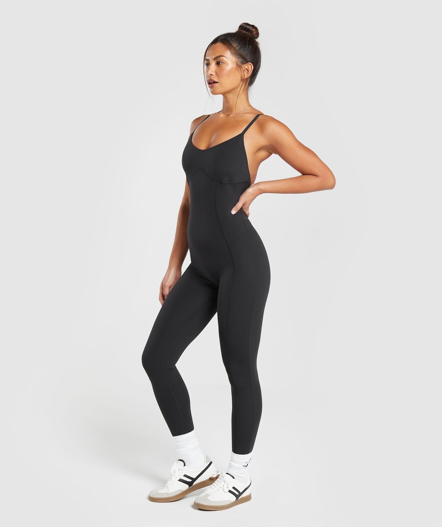 Gymshark Strappy All in One Full Length - Black