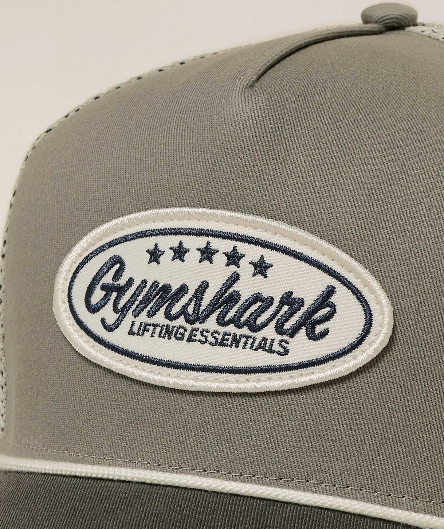 Gymshark Trucker Cap - Linen Brown/Camo Brown/Pebble Grey