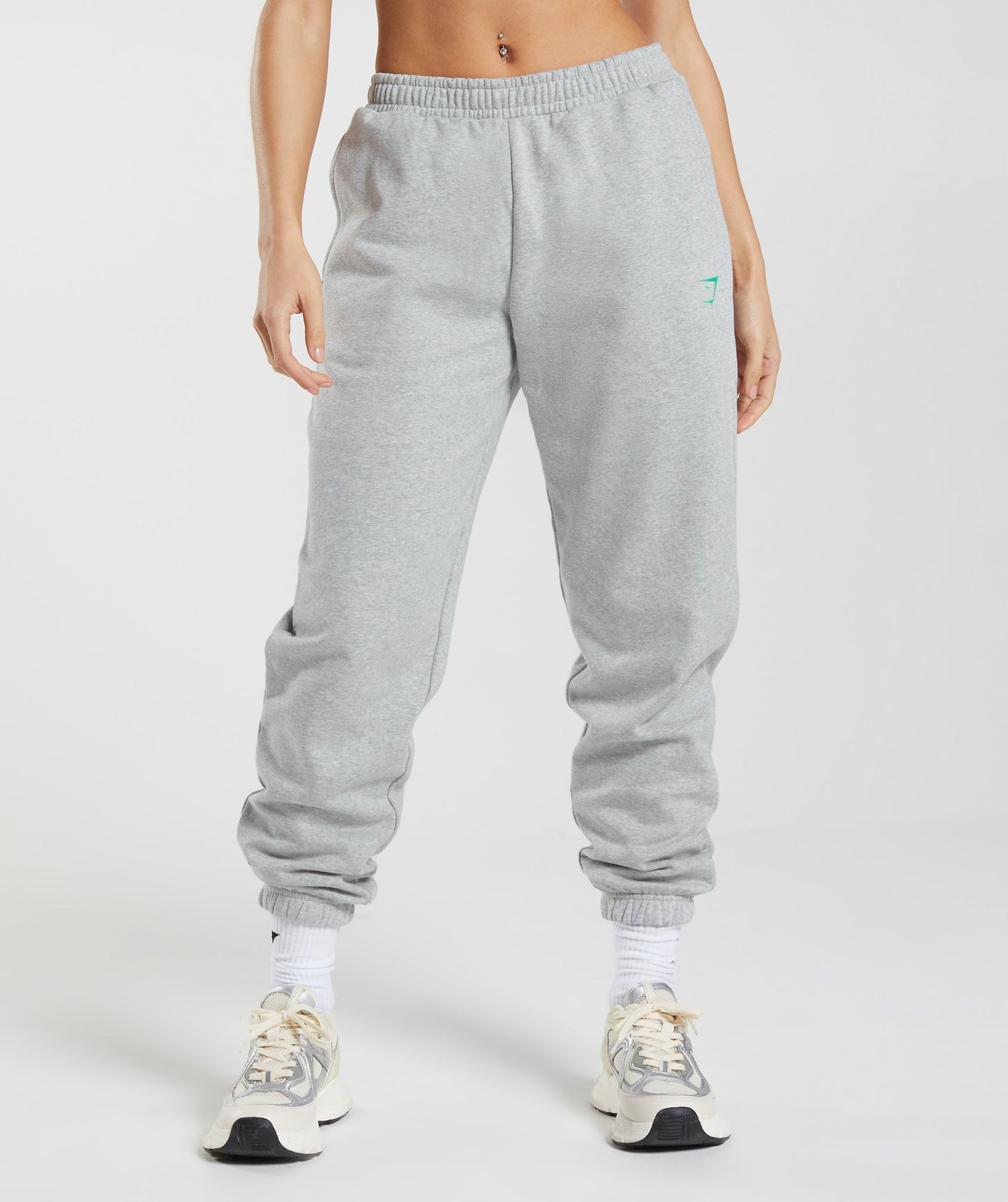 Gymshark Maxed Out Joggers - Light Grey Marl