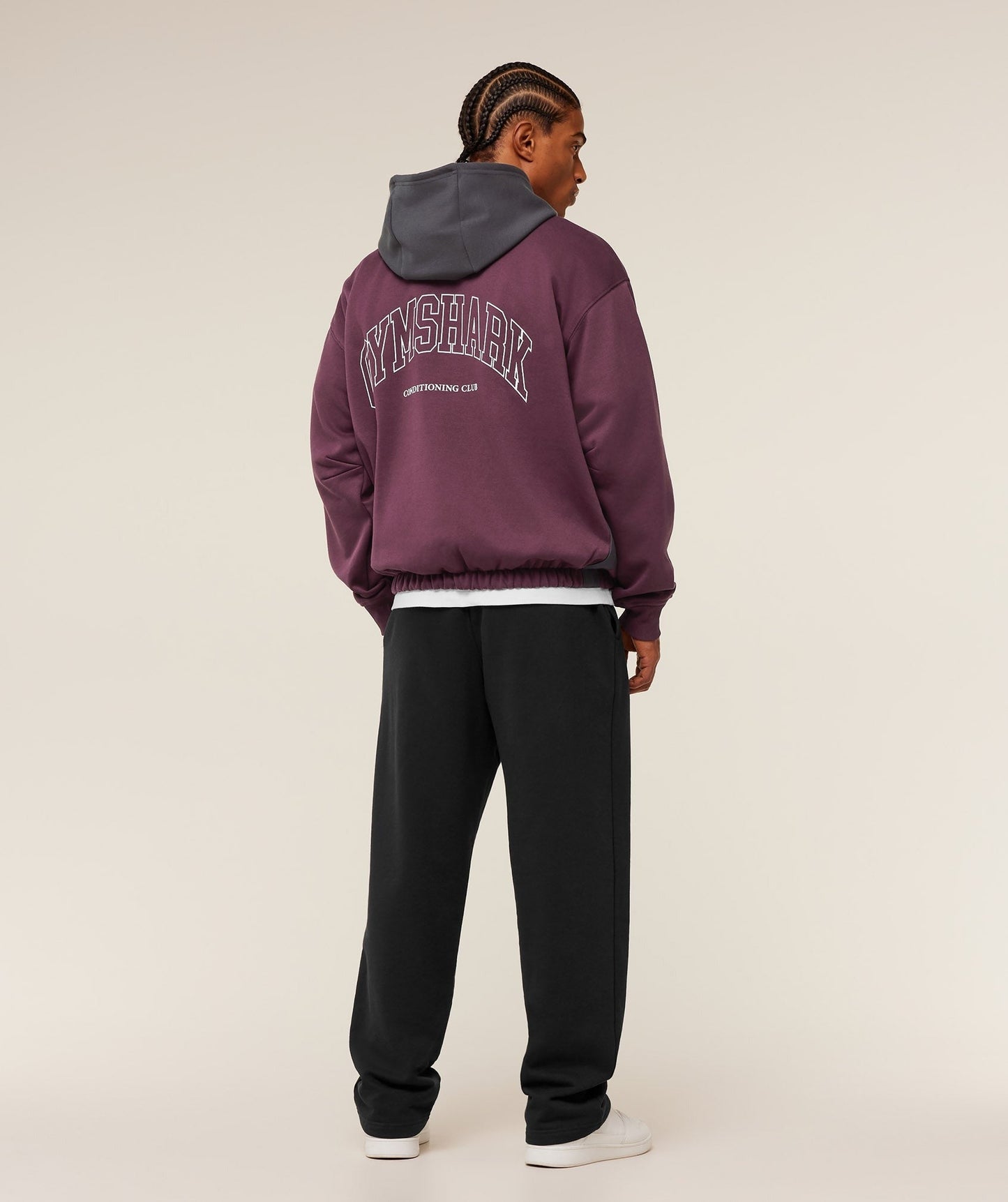 Gymshark Collegiate Tech Hoodie - GS Impact Burgundy