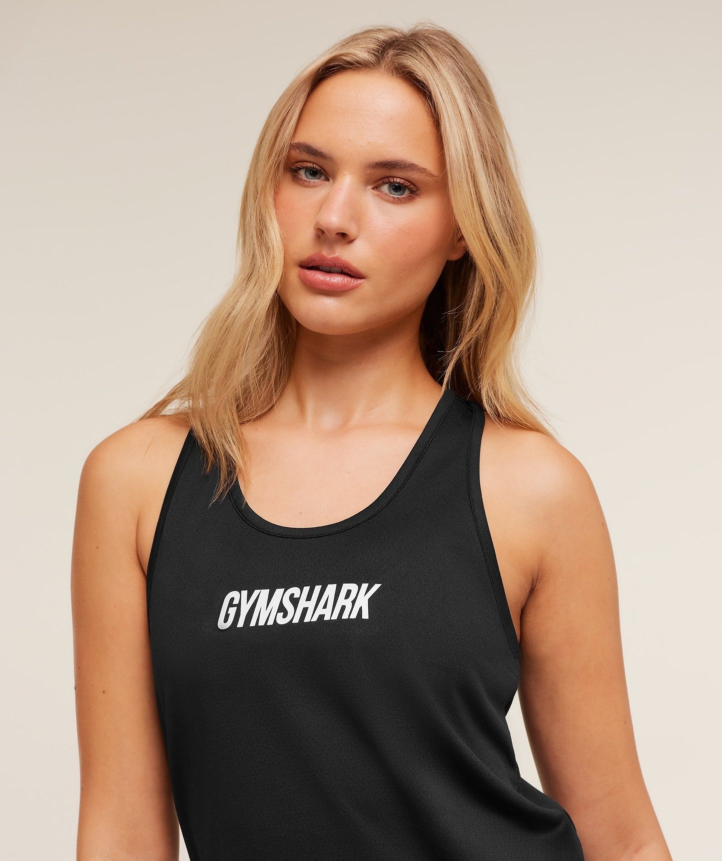 Gymshark Wordmark Graphic Tank - Black