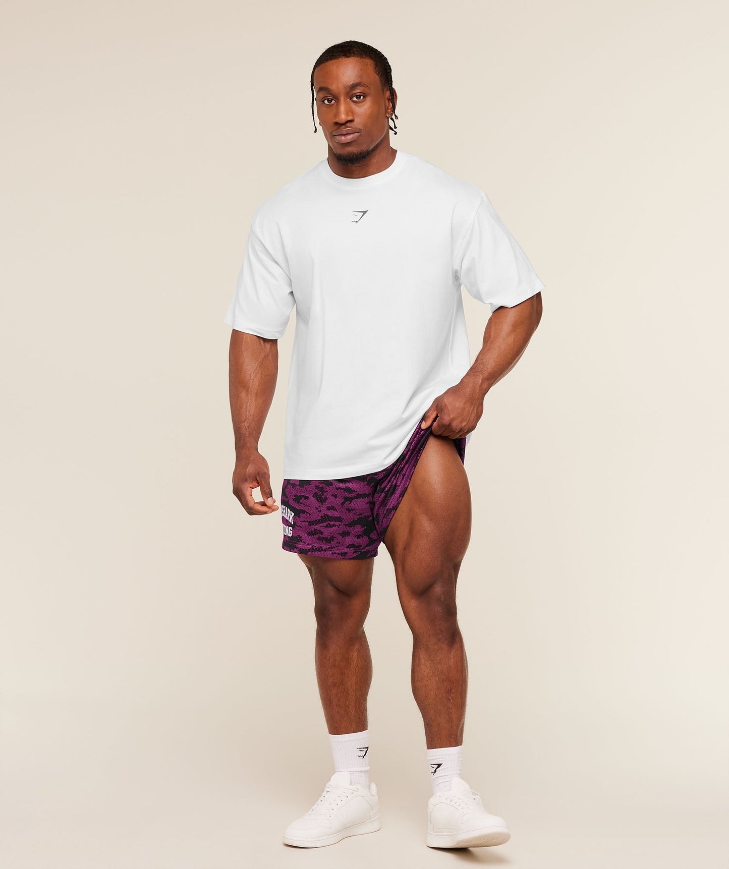 Gymshark Lifting Mesh 5" Shorts - Super-Set Pink
