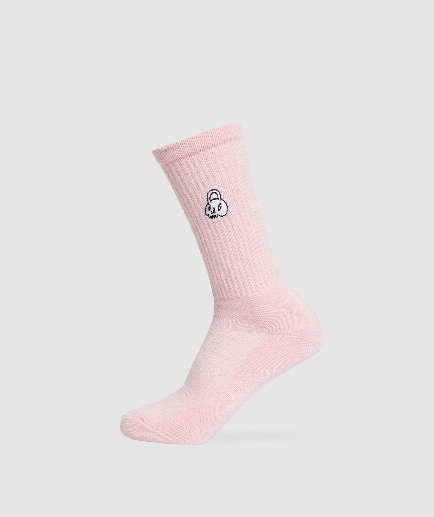 Gymshark GFX Crew Single Sock - Dolly Pink
