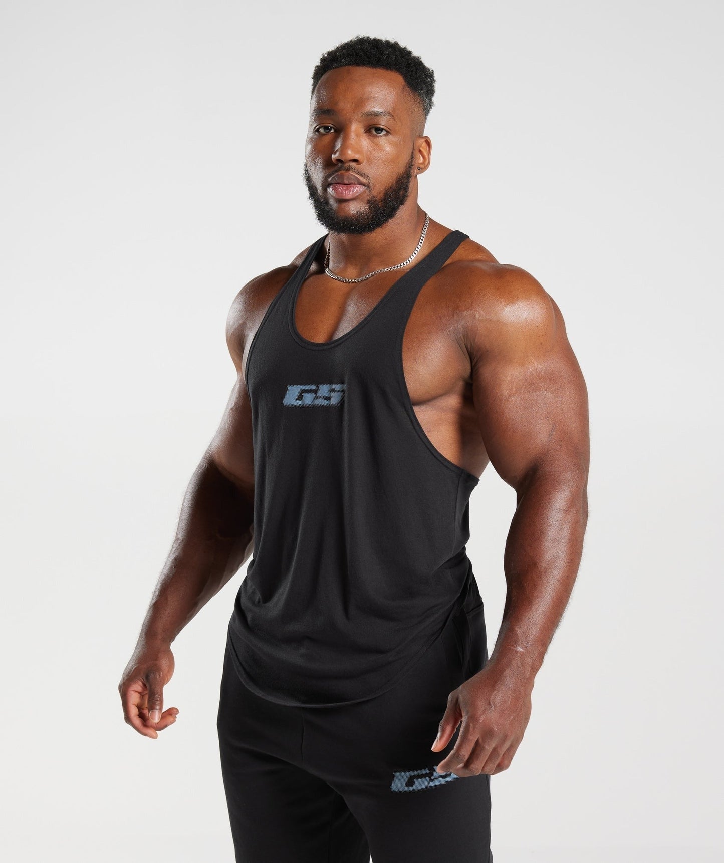 Gymshark Intergalactic Lifting Stringer - Black