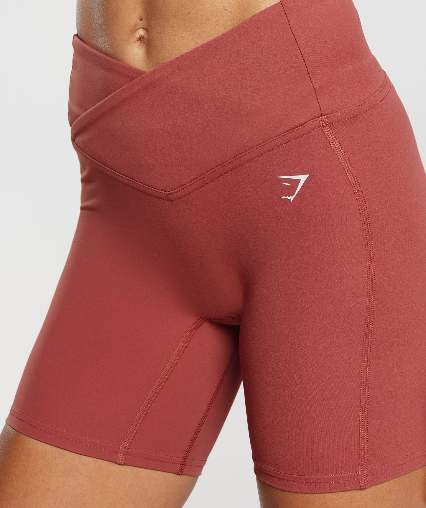 Gymshark Crossover Shorts - Pomegranate Red