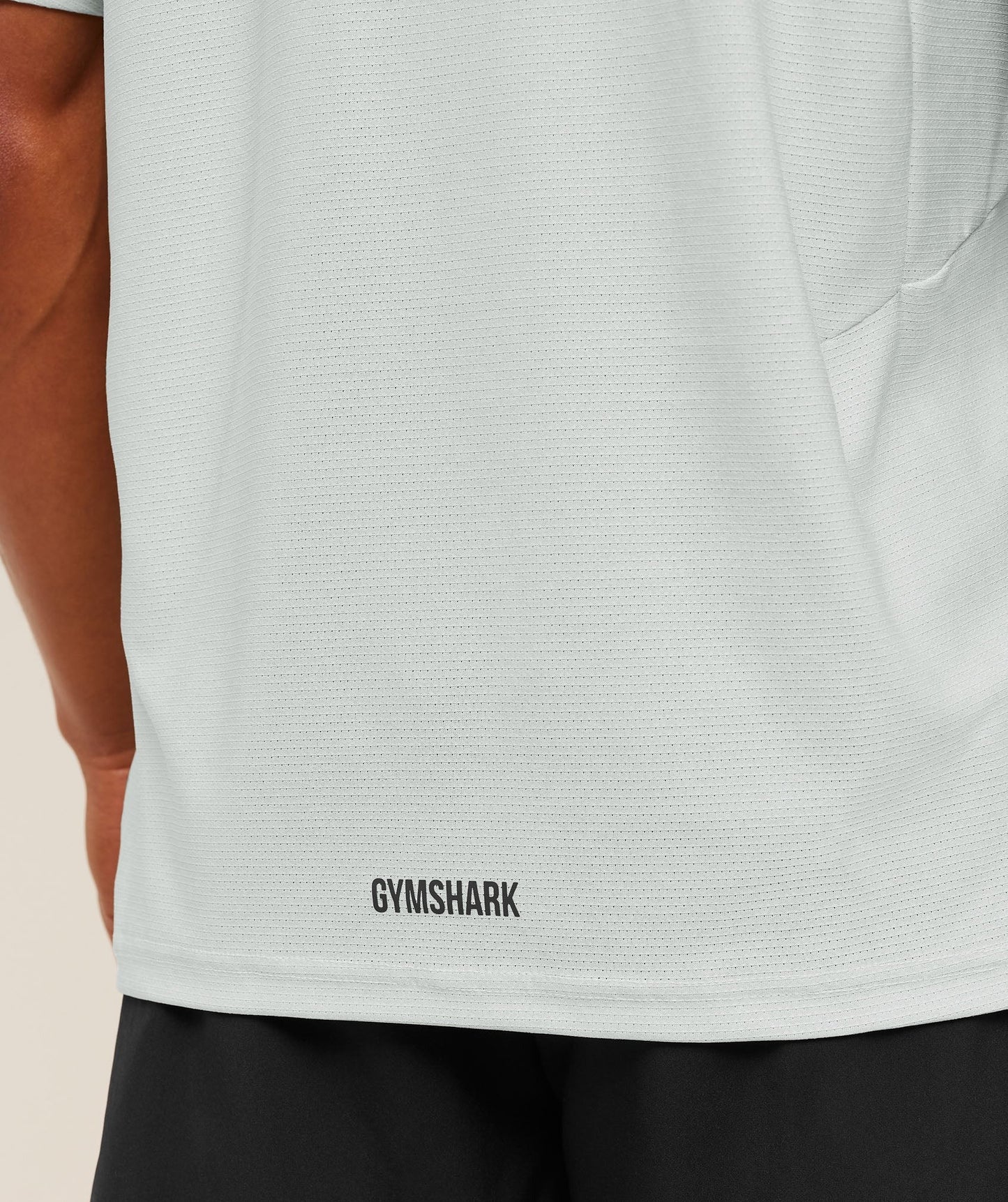 Gymshark Weekend T-Shirt - Light Grey/White