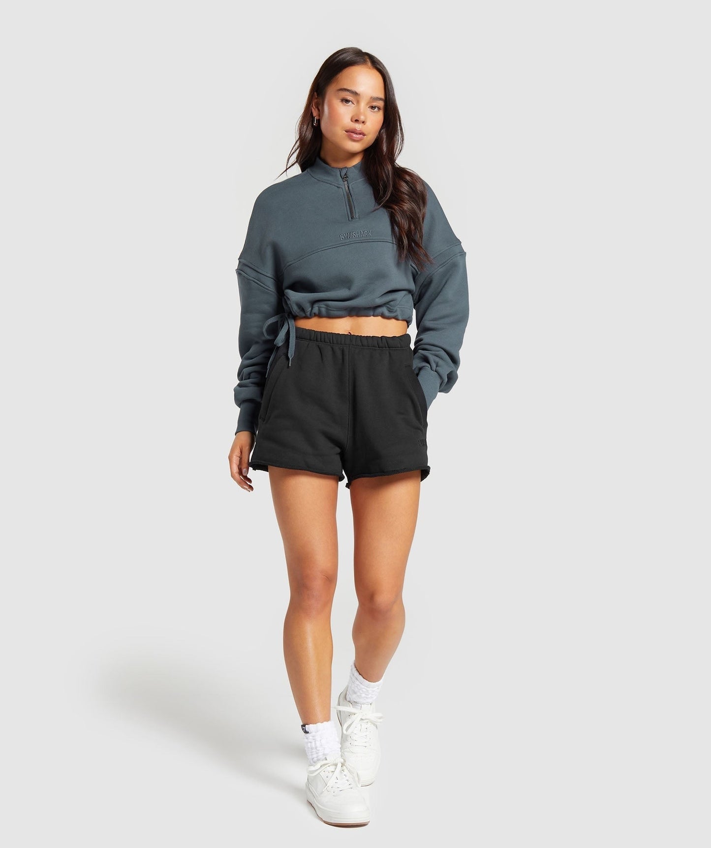 Gymshark Loopback Sweat Shorts - Black